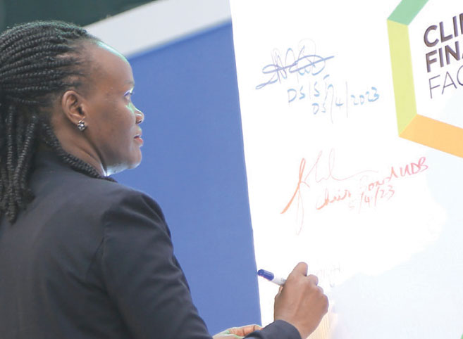 UDB sets up climate finance facility to promote green economy